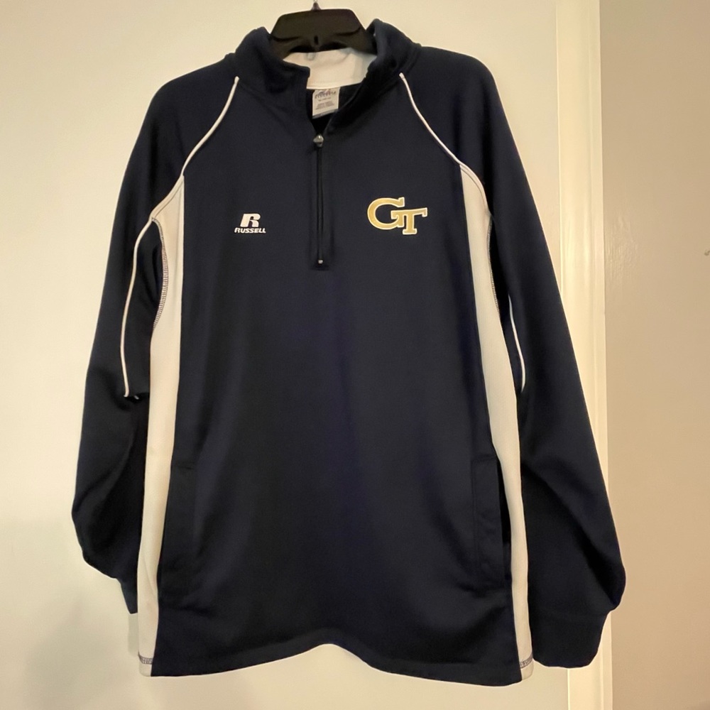 Russell Georgia Tech Quarter-zip